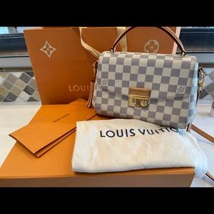 Louis Vuitton croisette in Damier Azur